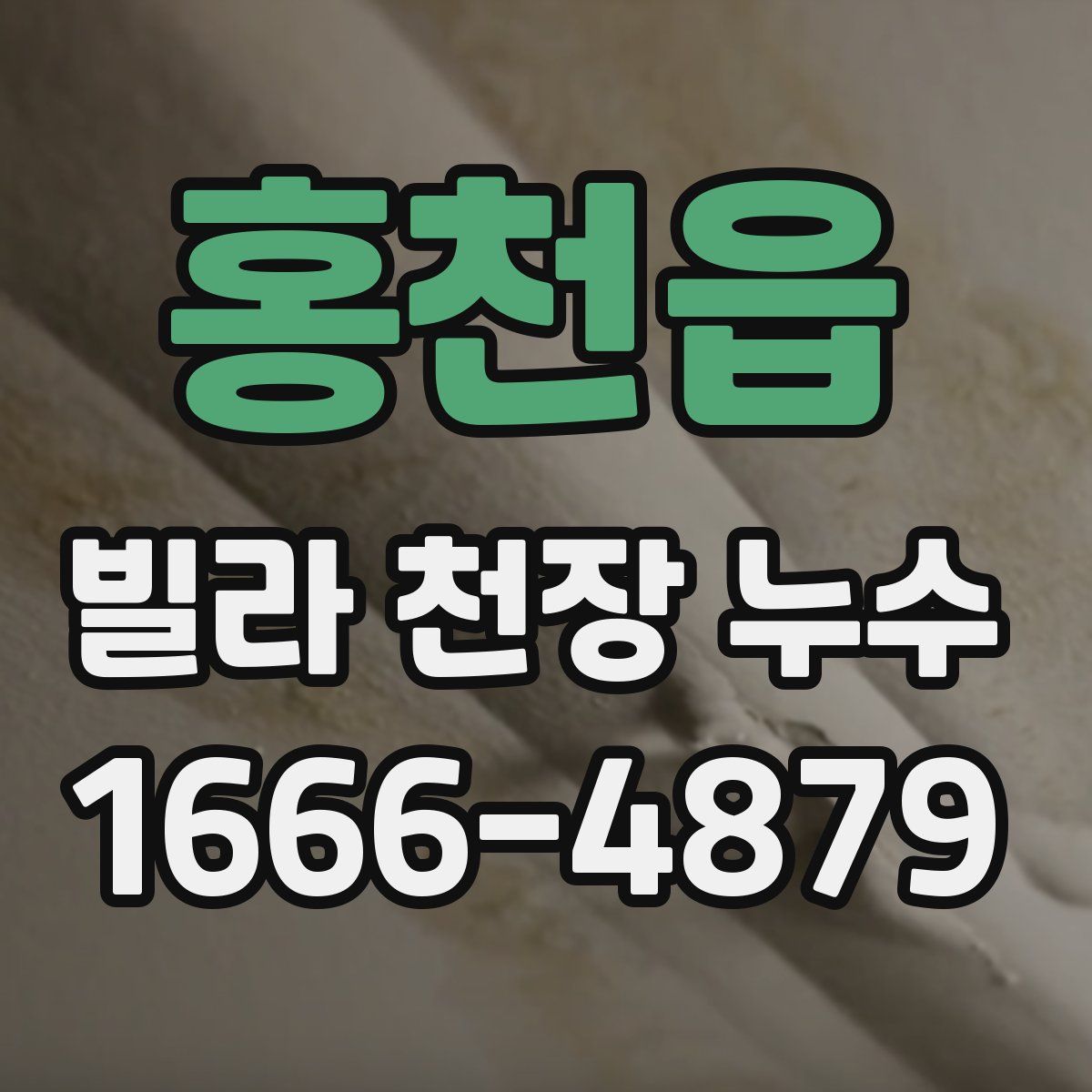 홍천읍 빌라 천장 누수