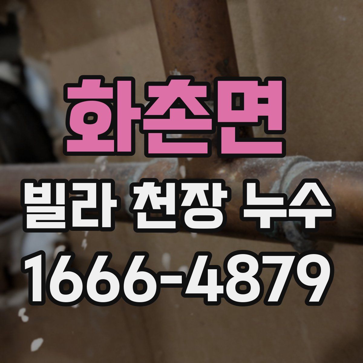 화촌면 빌라 천장 누수