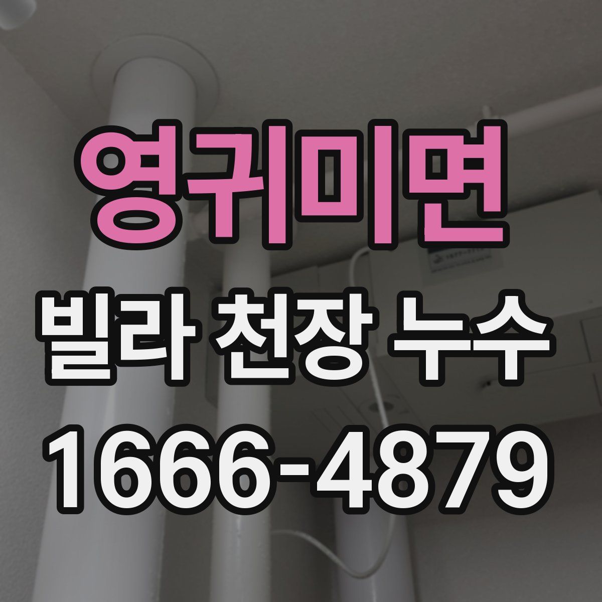 영귀미면 빌라 천장 누수