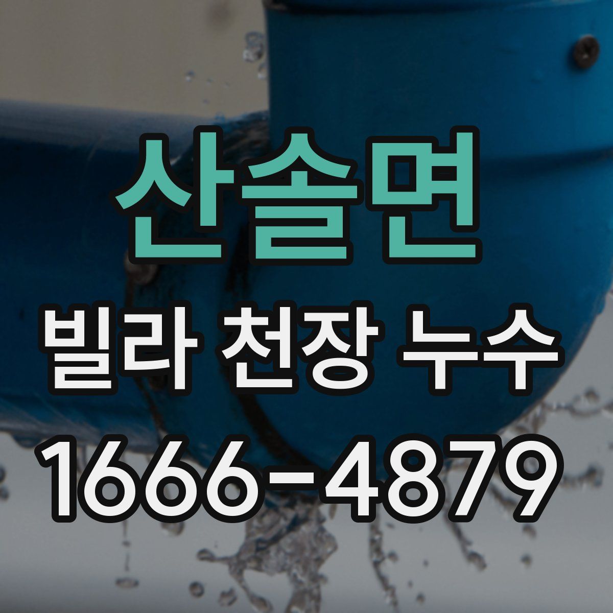 산솔면 빌라 천장 누수