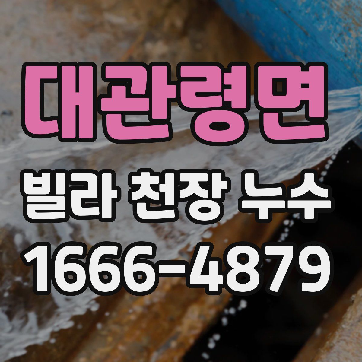 대관령면 빌라 천장 누수