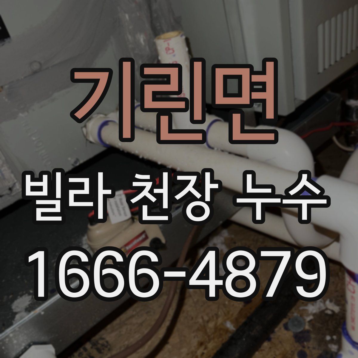 기린면 빌라 천장 누수