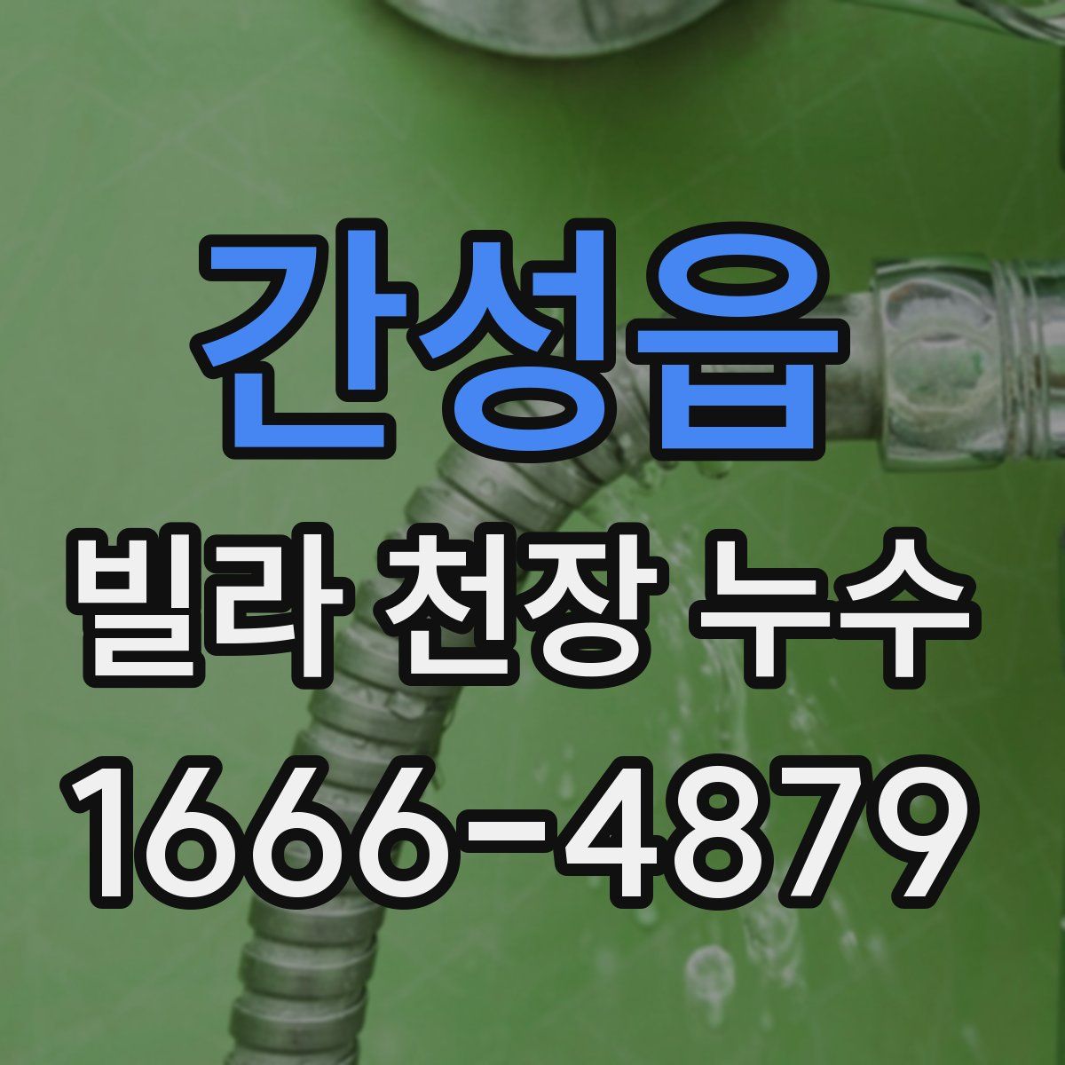 간성읍 빌라 천장 누수