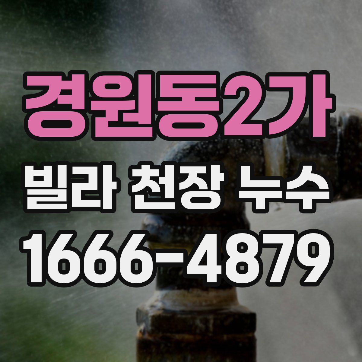 경원동2가 빌라 천장 누수