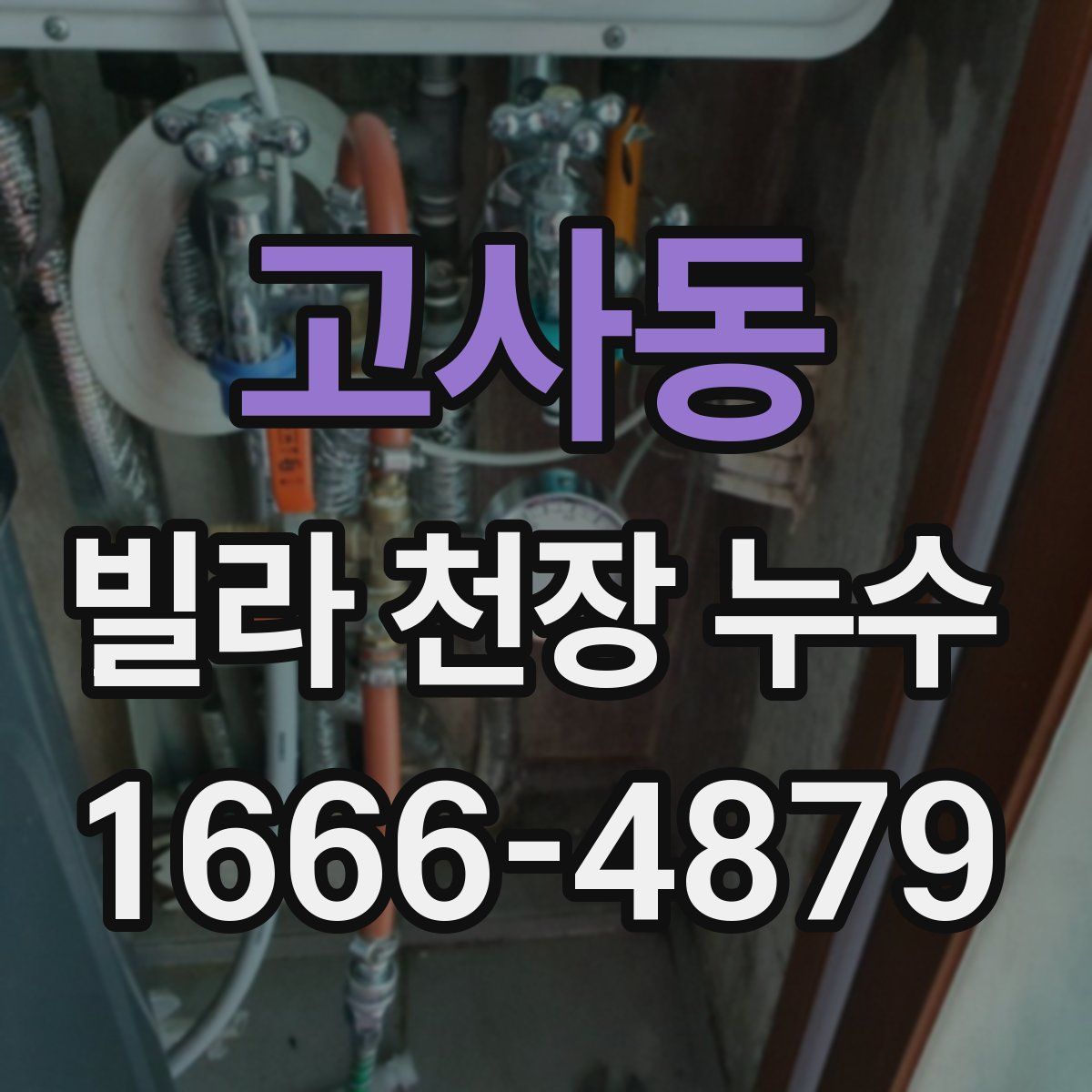 고사동 빌라 천장 누수