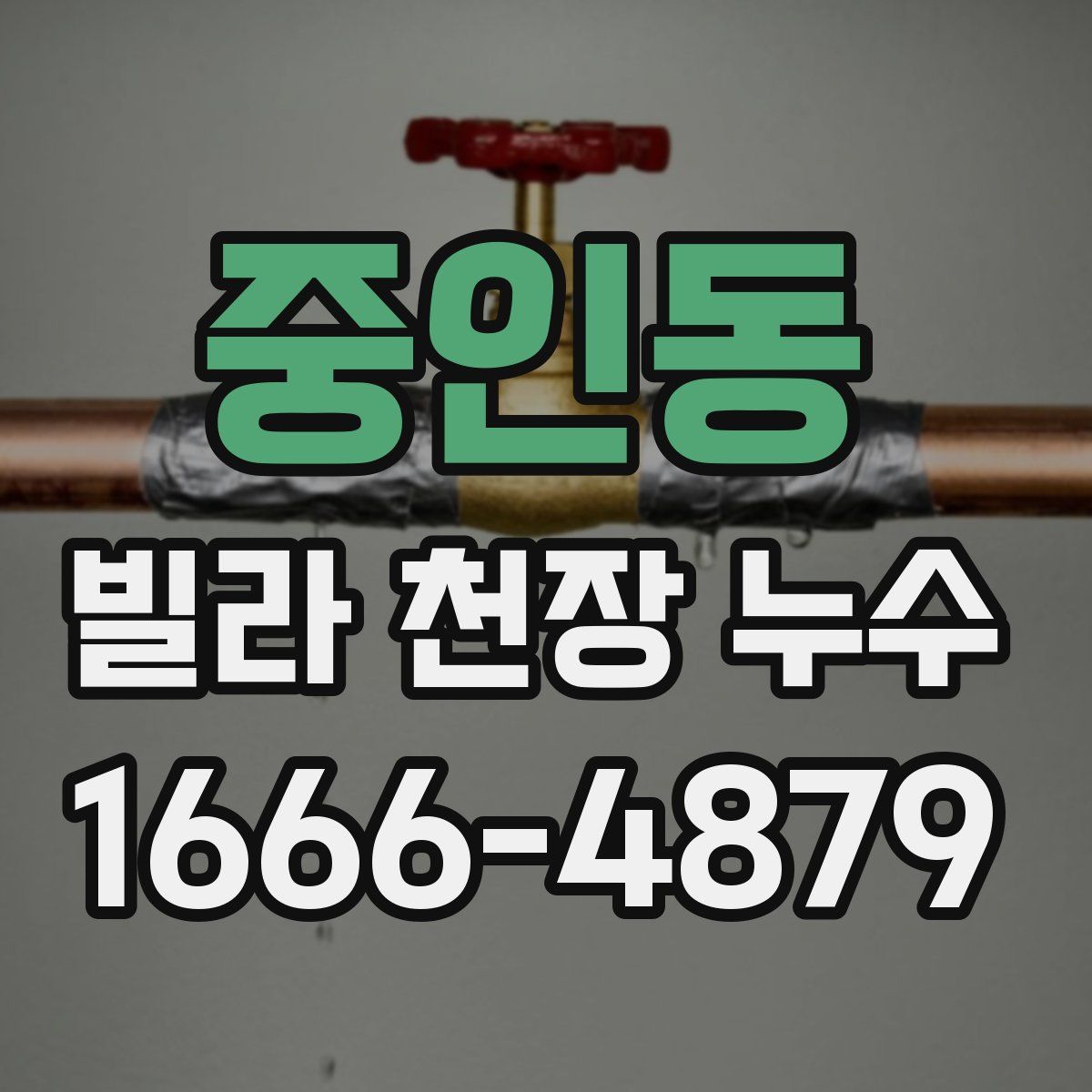 중인동 빌라 천장 누수