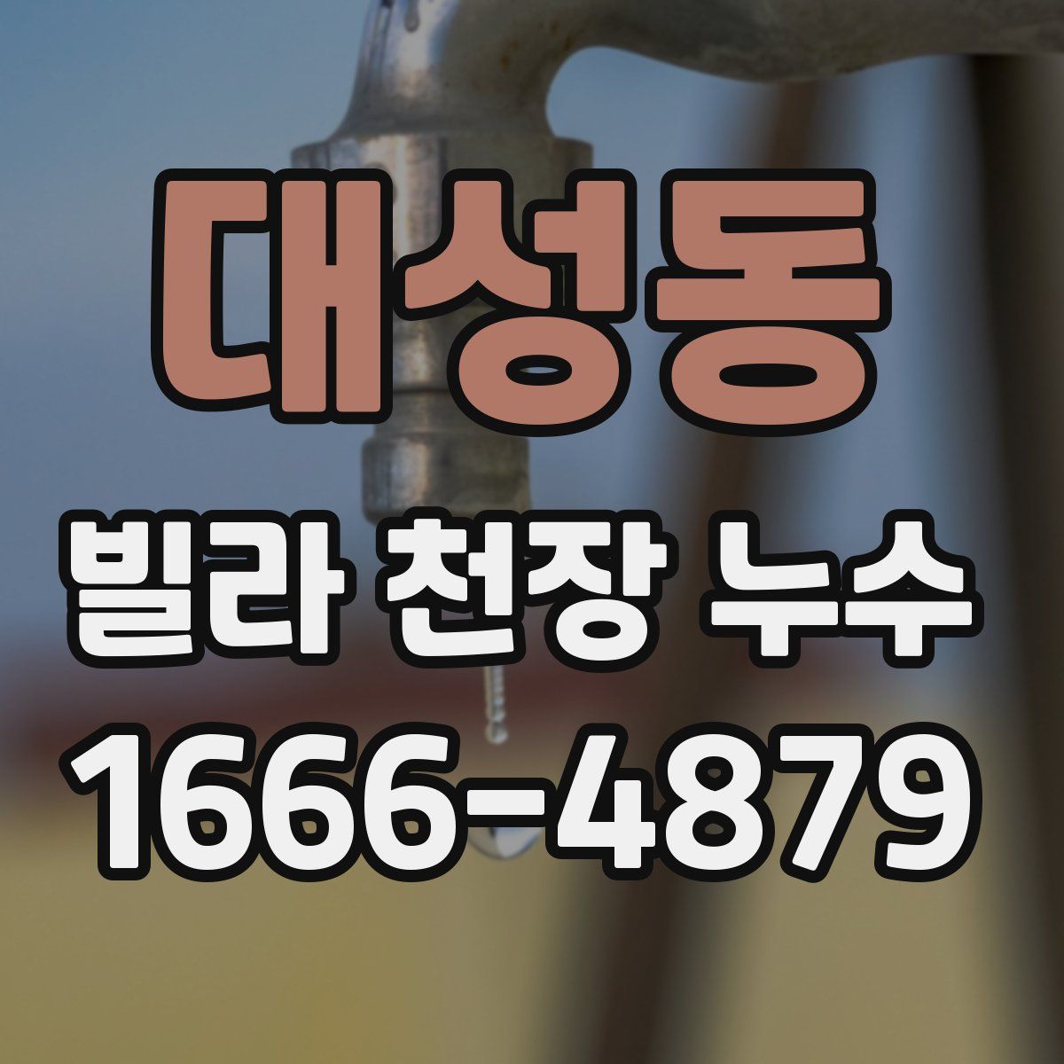 대성동 빌라 천장 누수