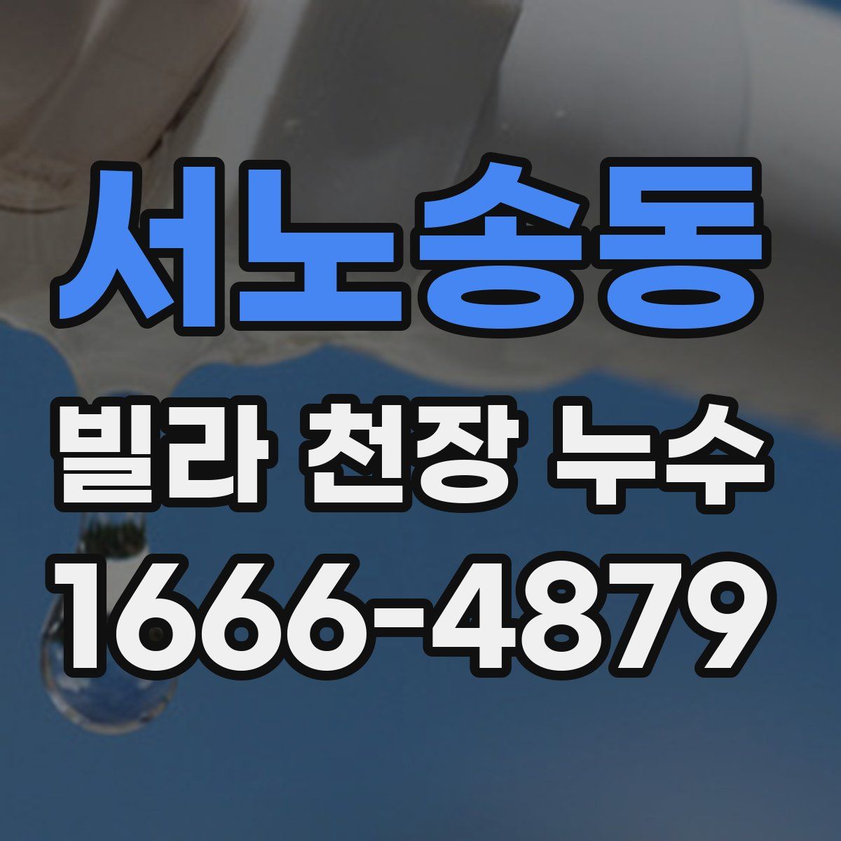 서노송동 빌라 천장 누수