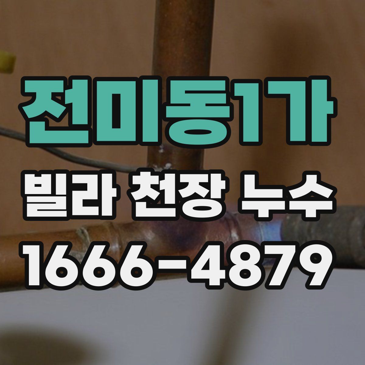 전미동1가 빌라 천장 누수