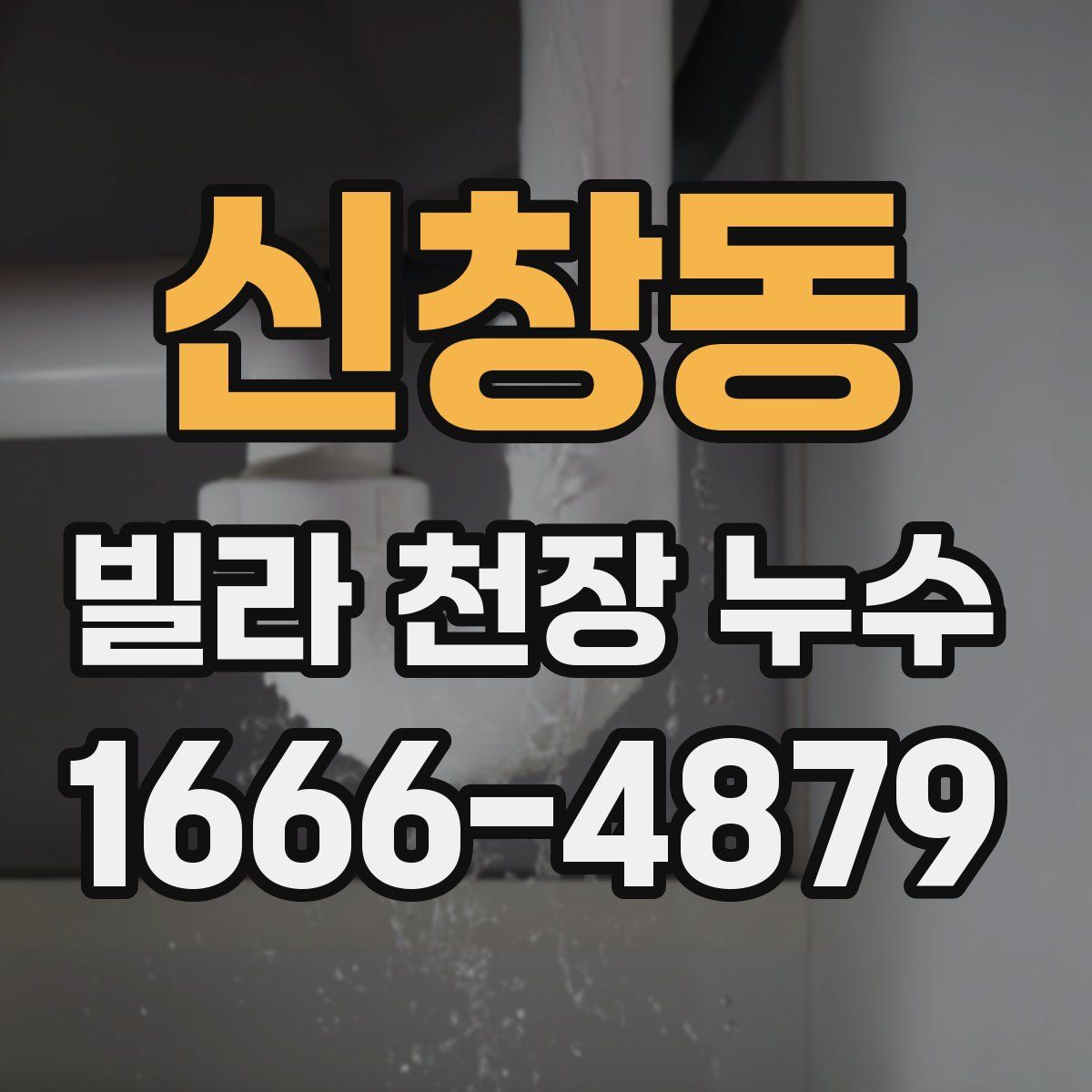 신창동 빌라 천장 누수