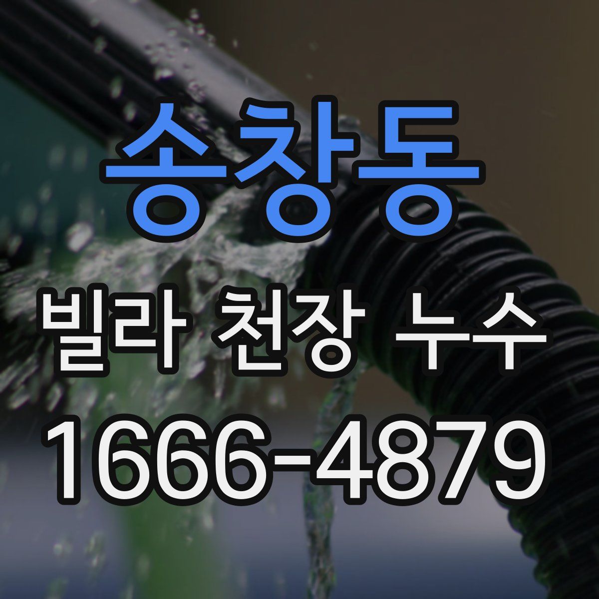 송창동 빌라 천장 누수