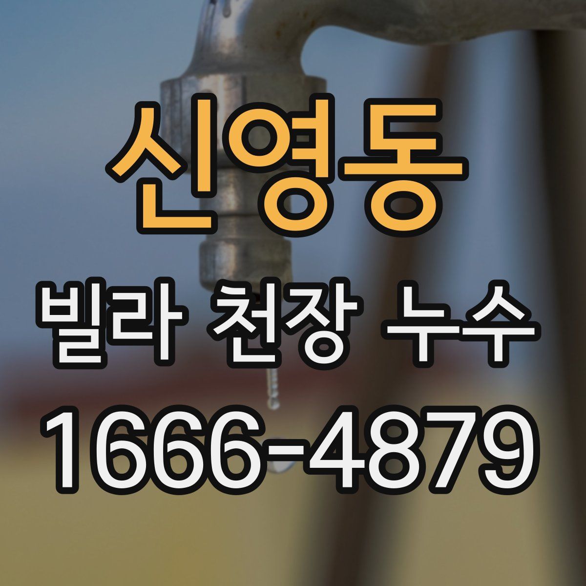 신영동 빌라 천장 누수