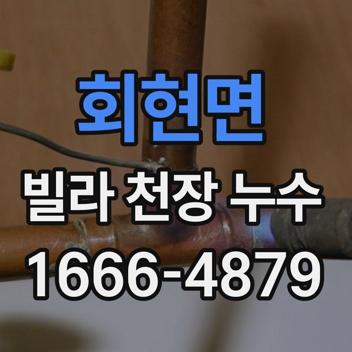 회현면 빌라 천장 누수