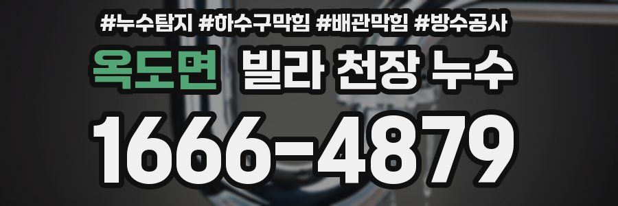 옥도면 빌라 천장 누수