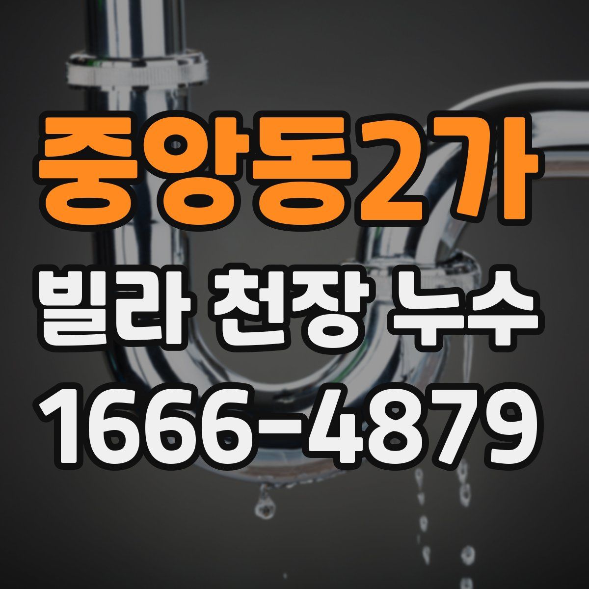 중앙동2가 빌라 천장 누수