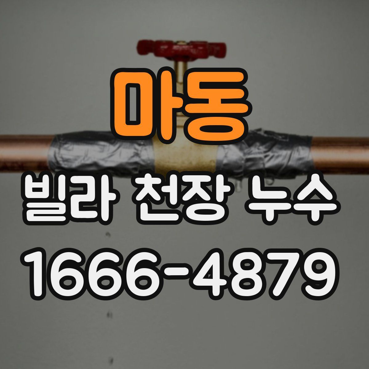 마동 빌라 천장 누수