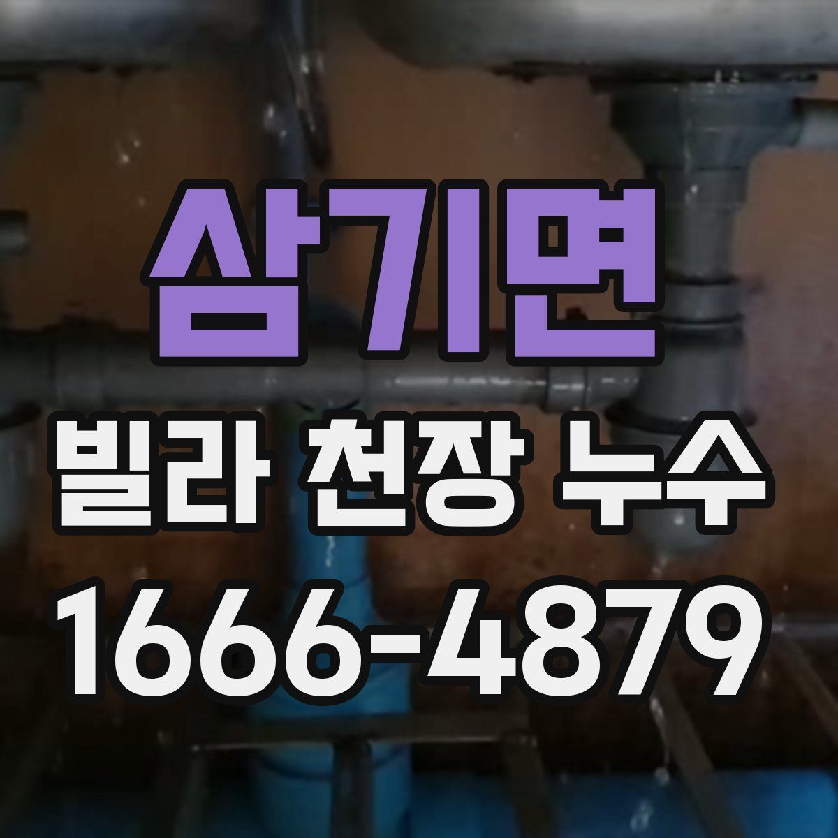 삼기면 빌라 천장 누수