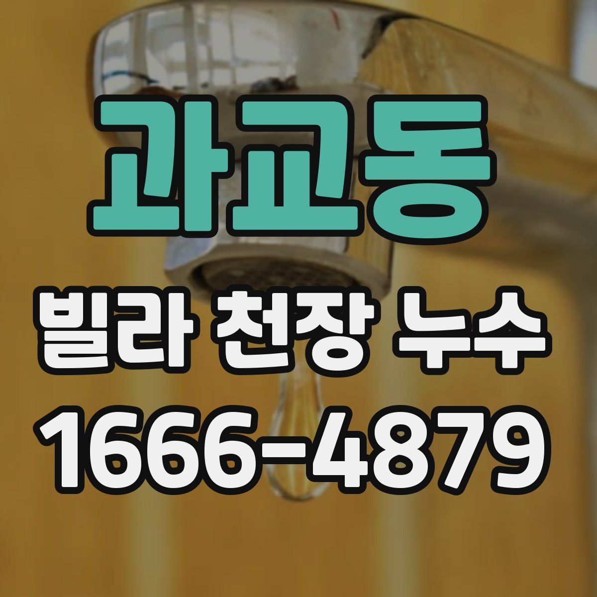과교동 빌라 천장 누수