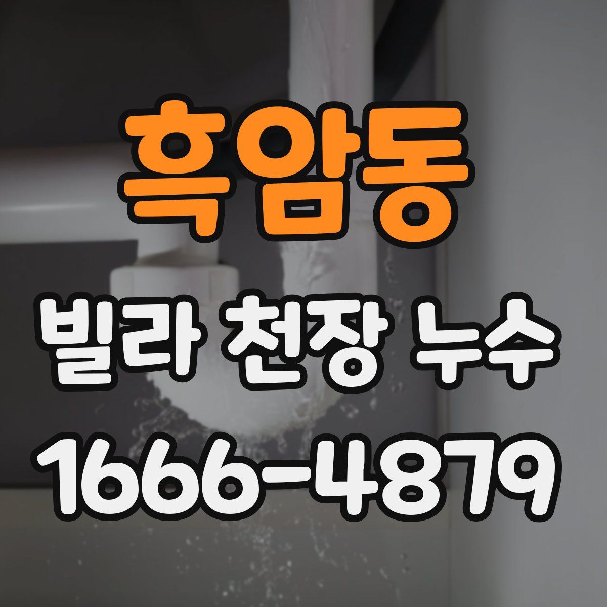 흑암동 빌라 천장 누수
