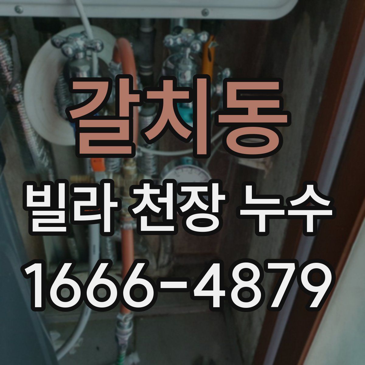 갈치동 빌라 천장 누수
