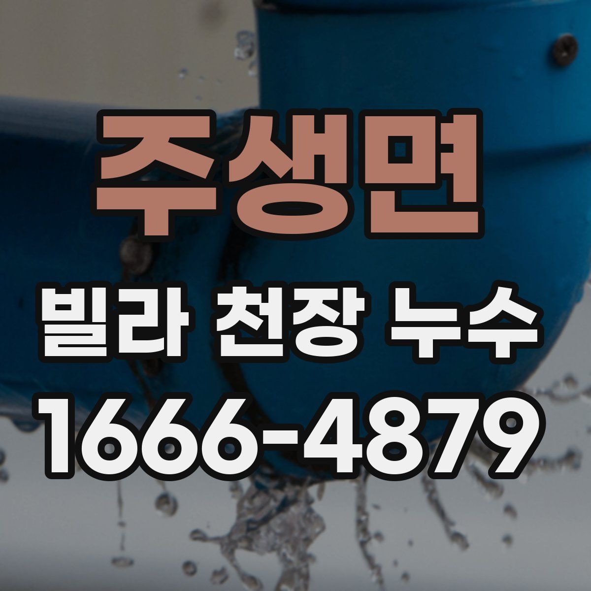 주생면 빌라 천장 누수