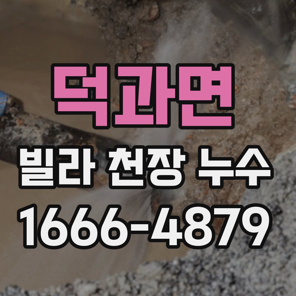 덕과면 빌라 천장 누수