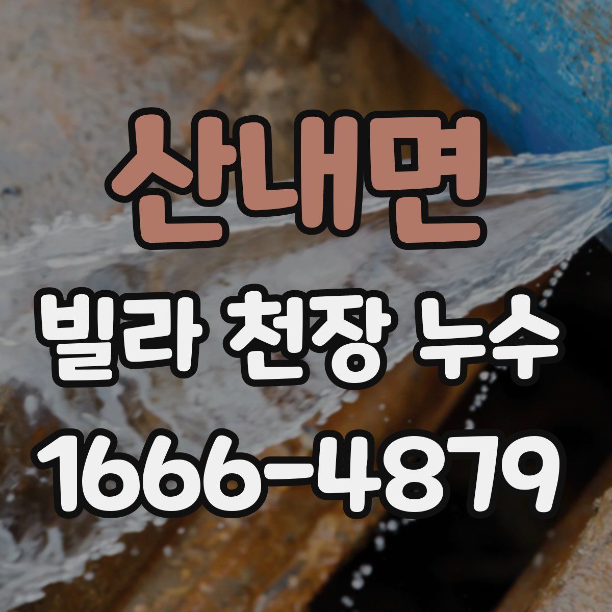 산내면 빌라 천장 누수