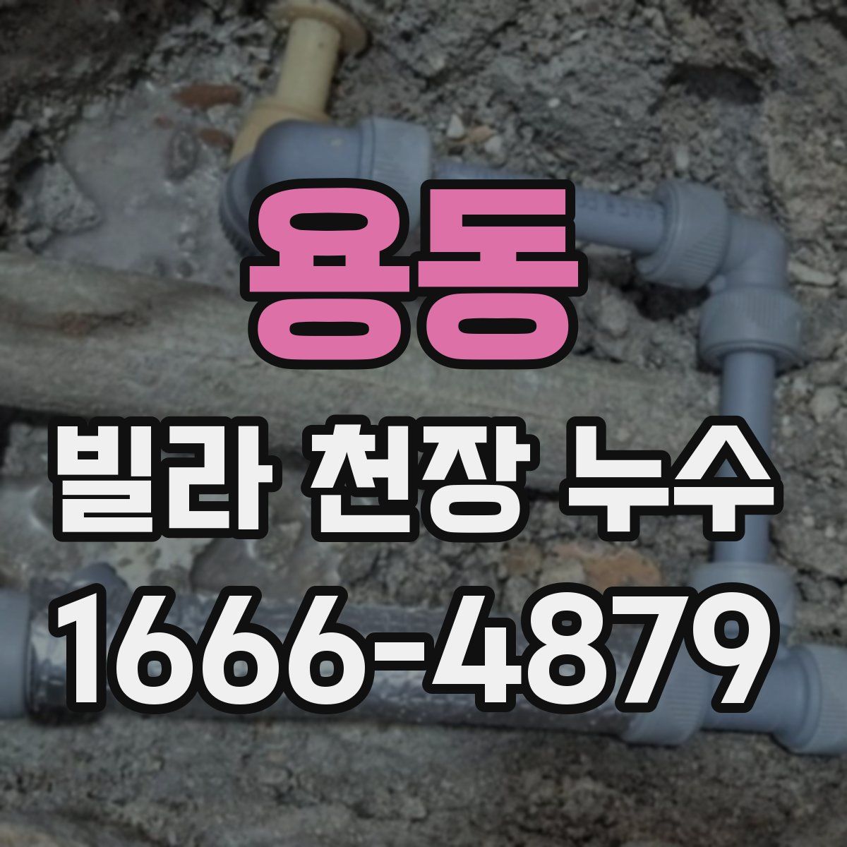 용동 빌라 천장 누수