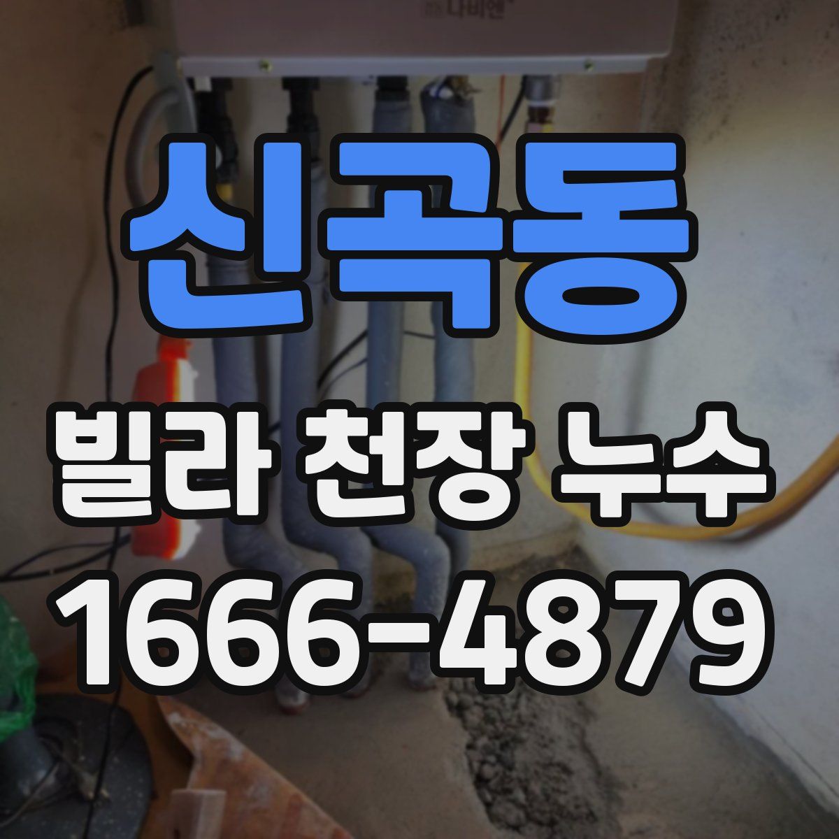 신곡동 빌라 천장 누수