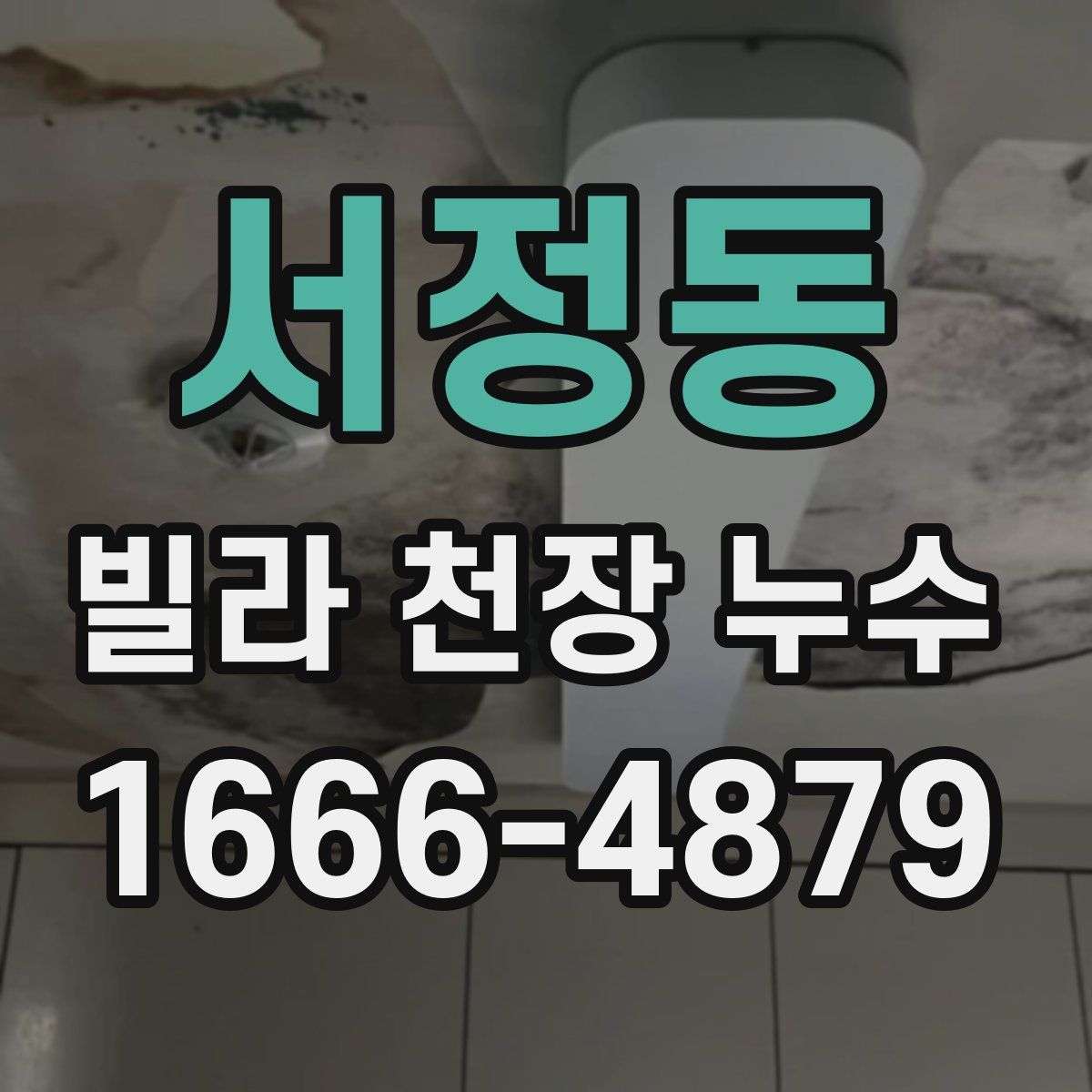서정동 빌라 천장 누수