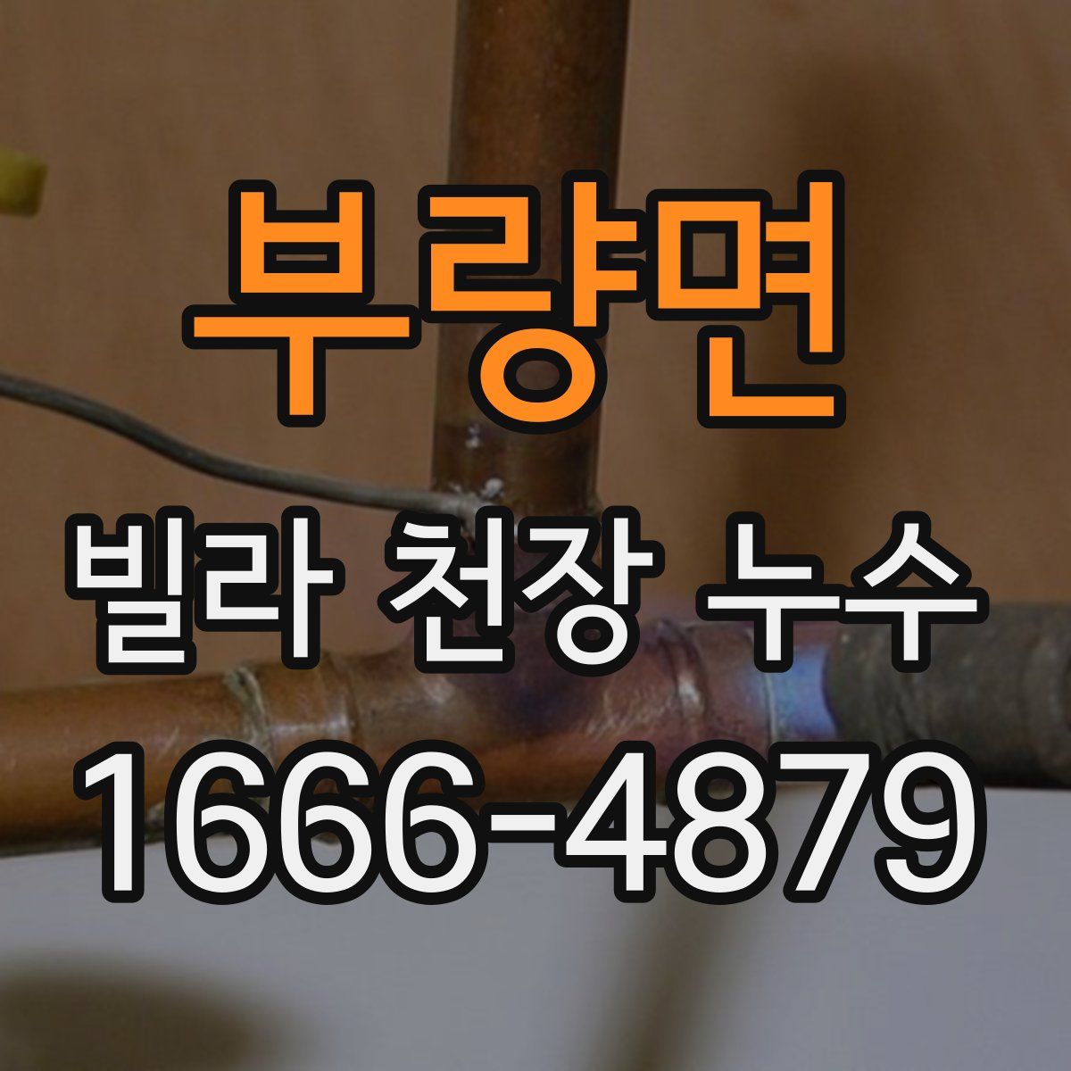 부량면 빌라 천장 누수