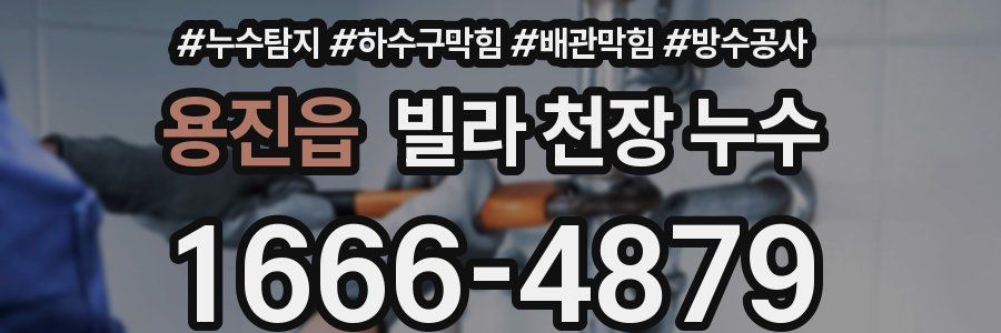 용진읍 빌라 천장 누수