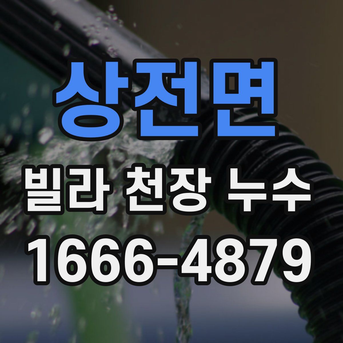 상전면 빌라 천장 누수