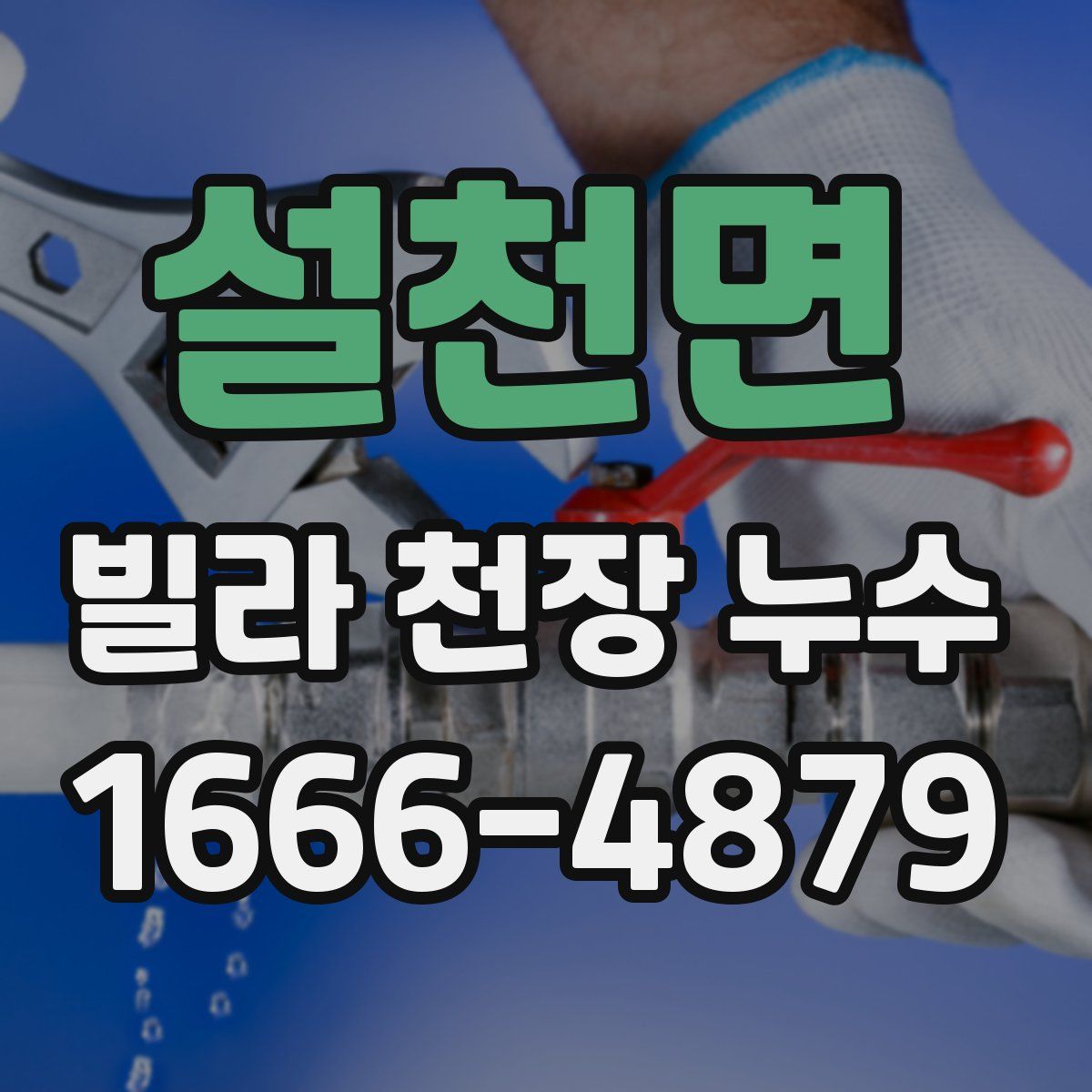 설천면 빌라 천장 누수