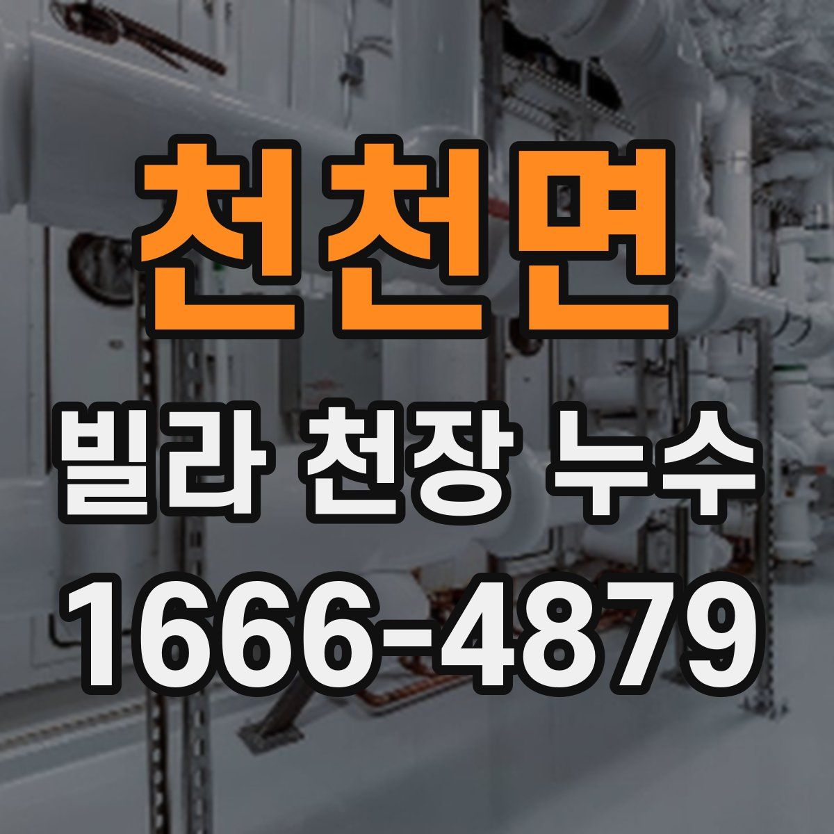 천천면 빌라 천장 누수