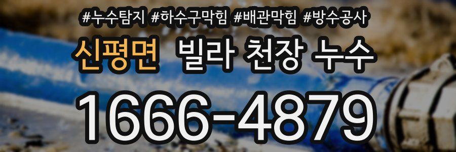 신평면 빌라 천장 누수