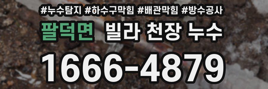 팔덕면 빌라 천장 누수