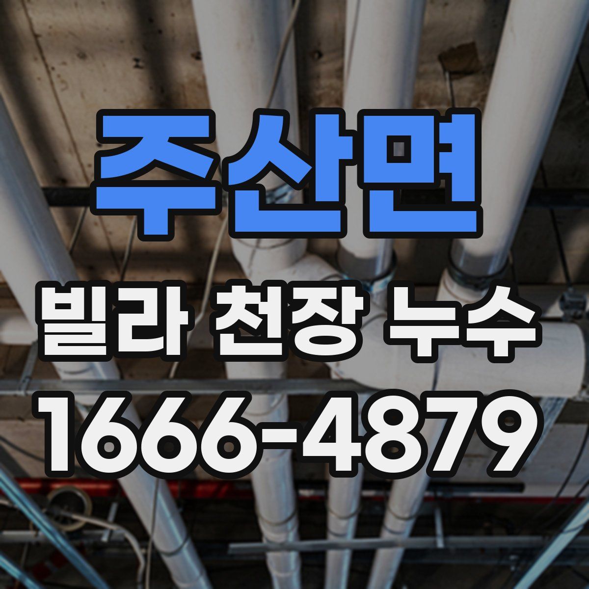 주산면 빌라 천장 누수