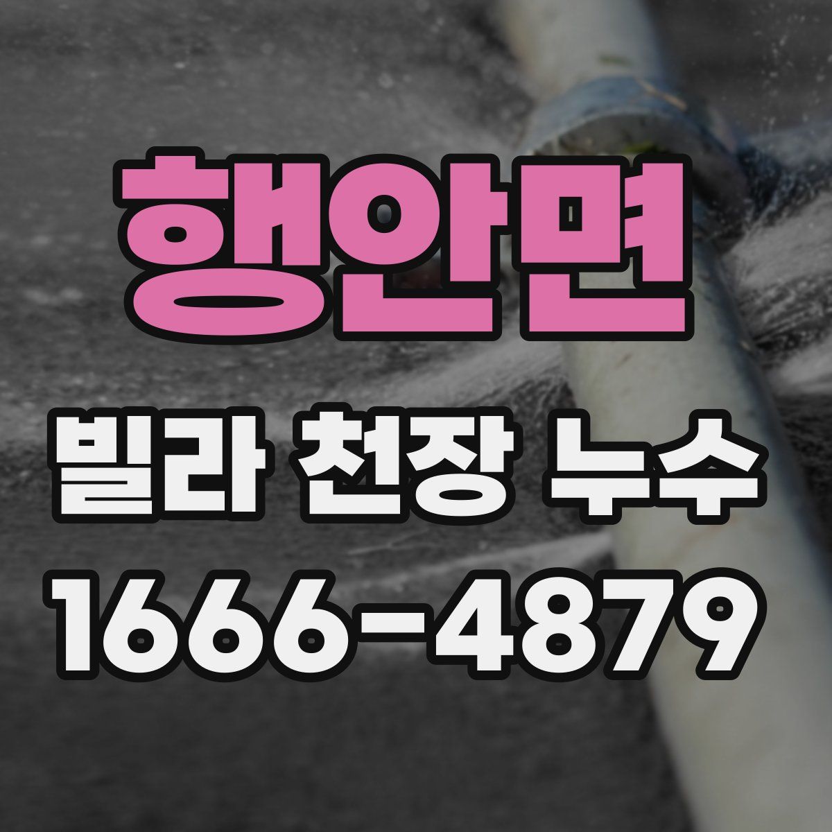 행안면 빌라 천장 누수
