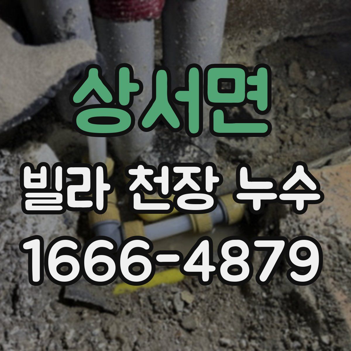 상서면 빌라 천장 누수
