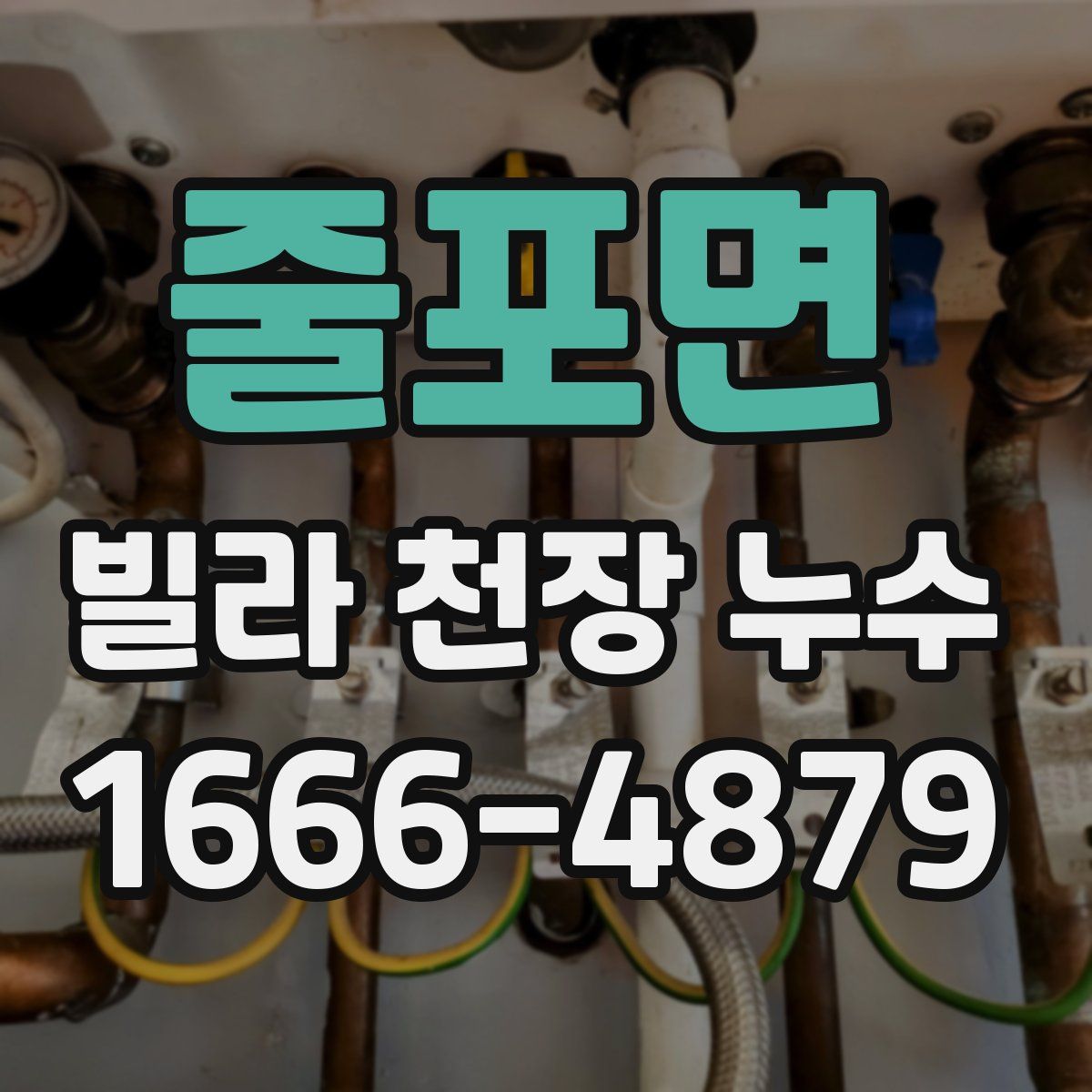 줄포면 빌라 천장 누수