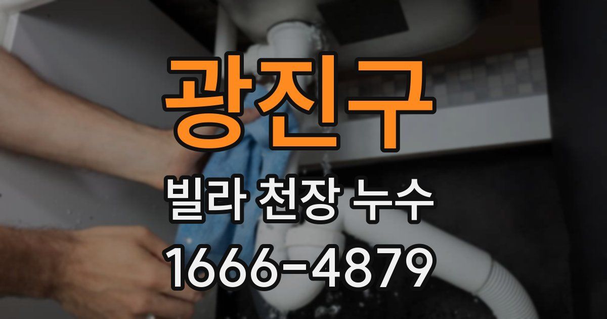 광진구 빌라 천장 누수