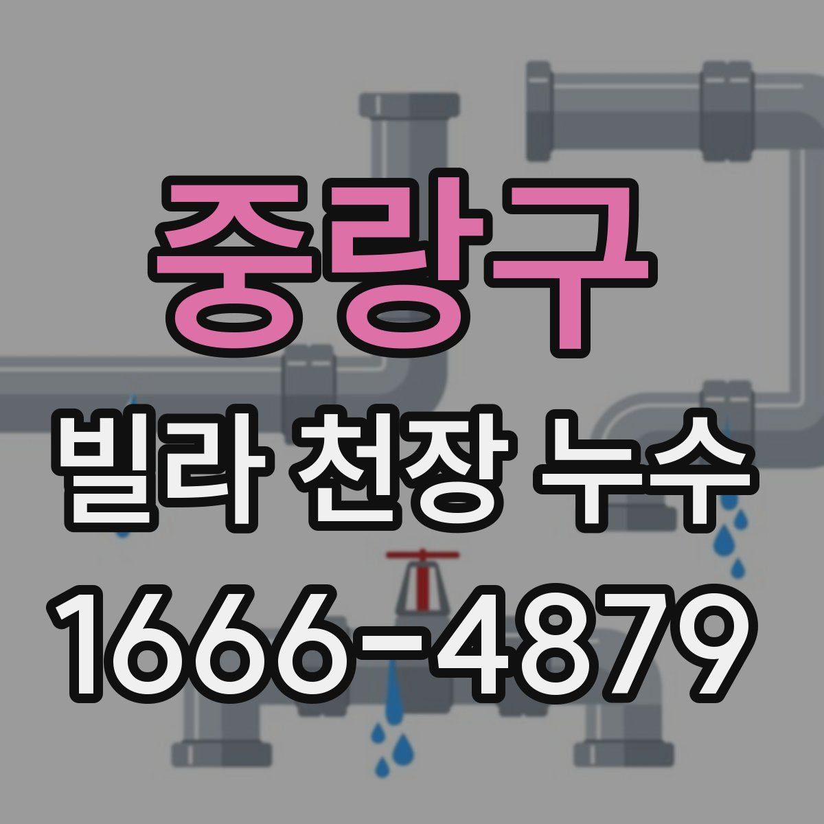 중랑구 빌라 천장 누수