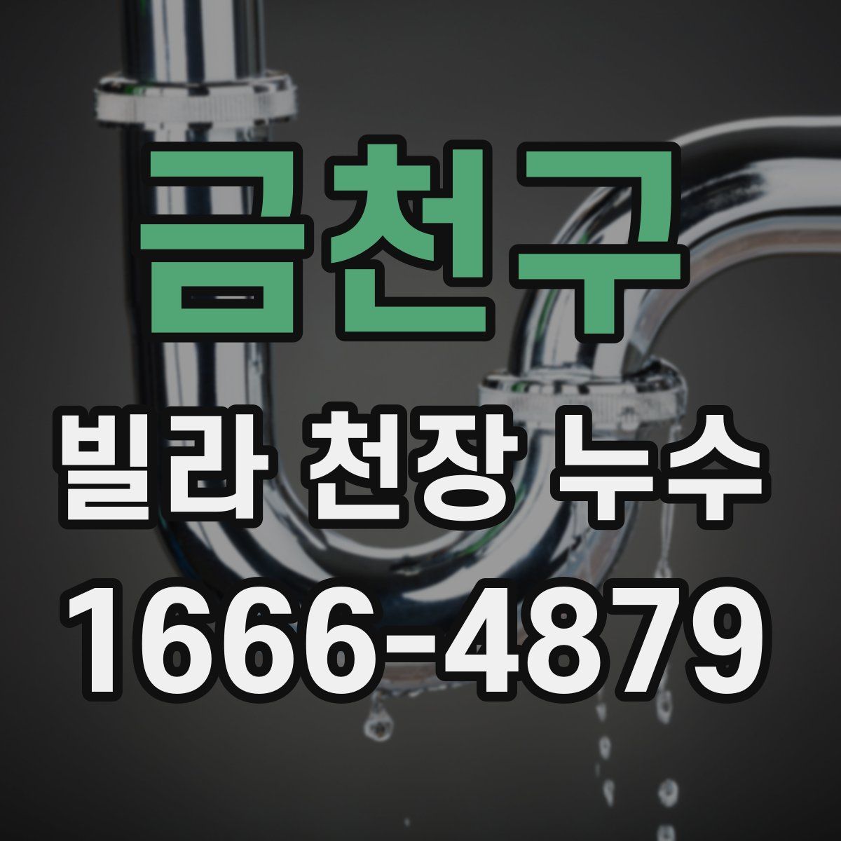 금천구 빌라 천장 누수