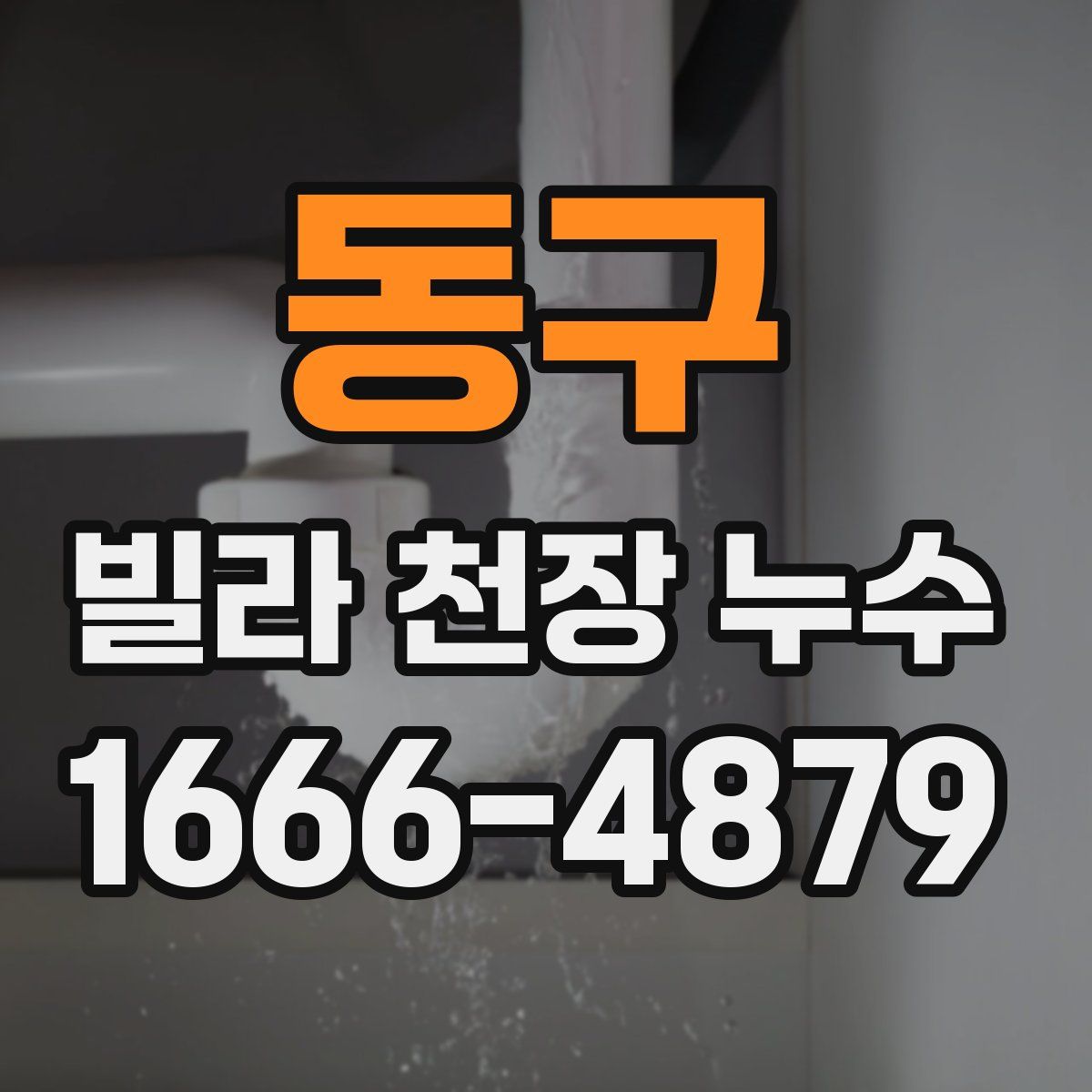동구 빌라 천장 누수