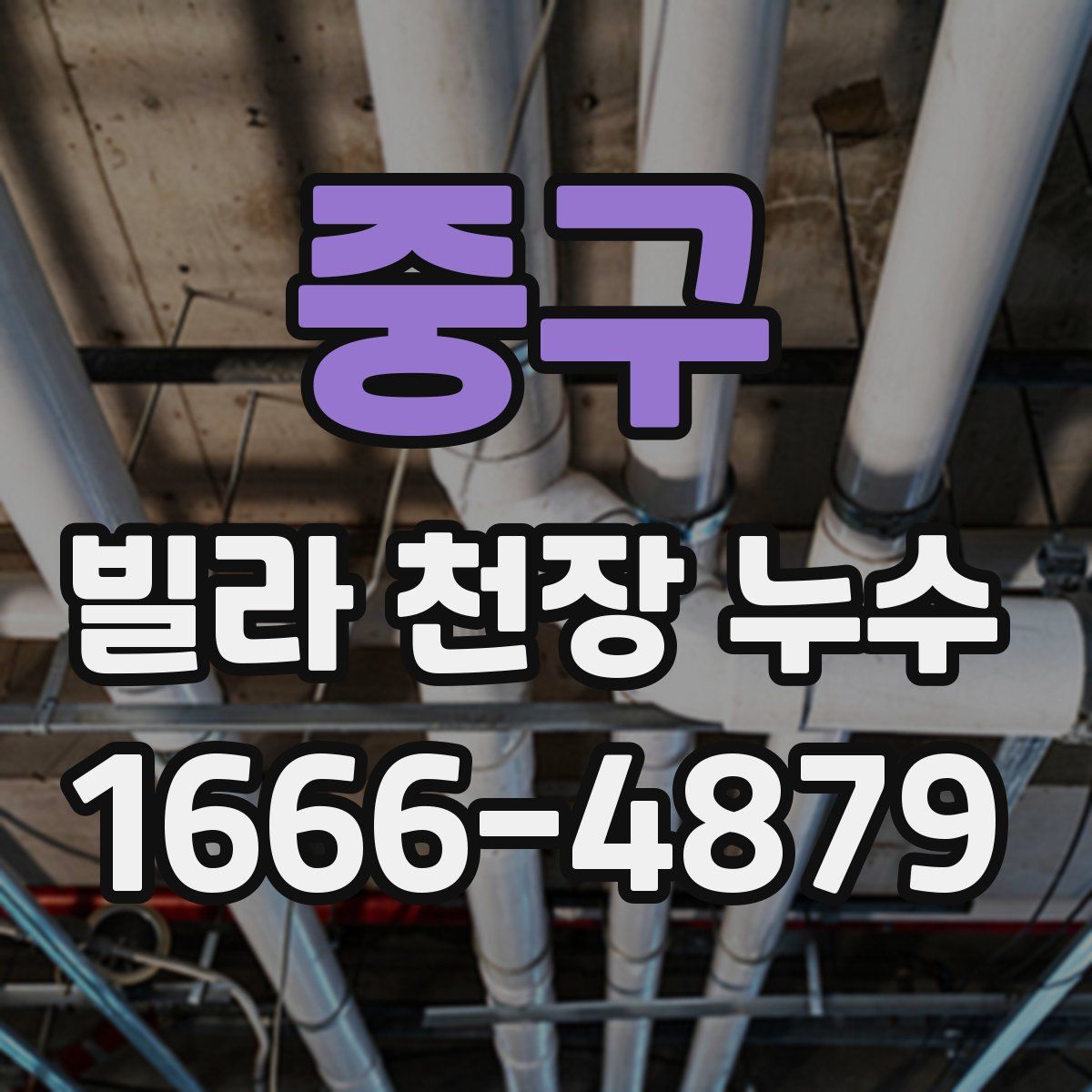 중구 빌라 천장 누수