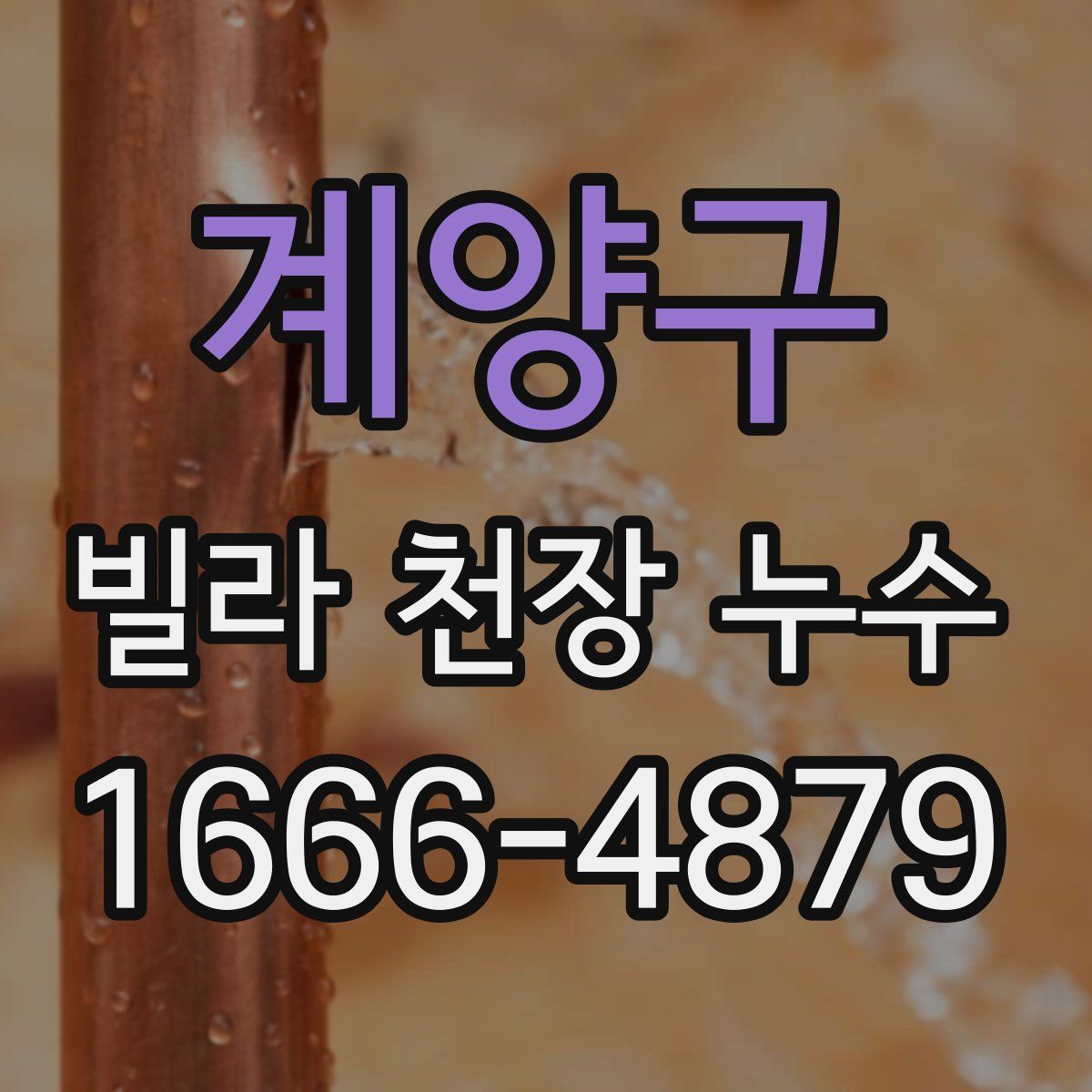 계양구 빌라 천장 누수
