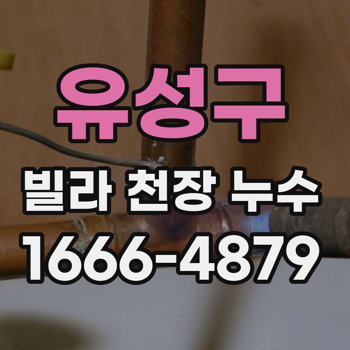 유성구 빌라 천장 누수