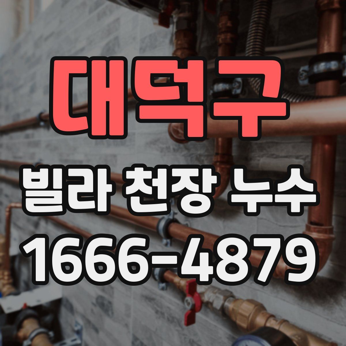 대덕구 빌라 천장 누수