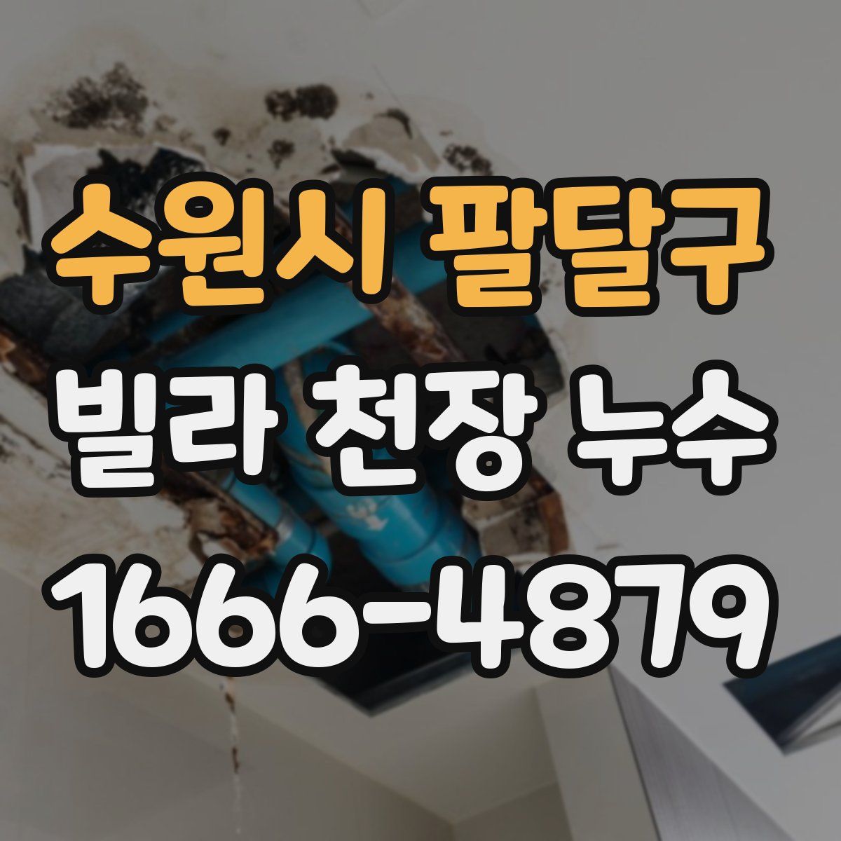 수원시 팔달구 빌라 천장 누수